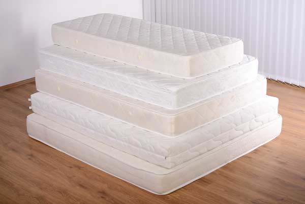 white mattress