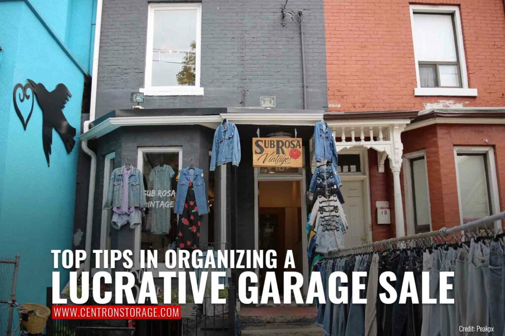Top Tips in Organizing a Lucrative Garage Sale