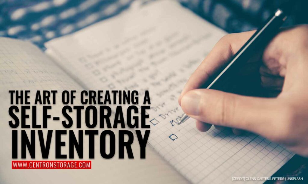 The Art of Creating a Self-Storage Inventory
