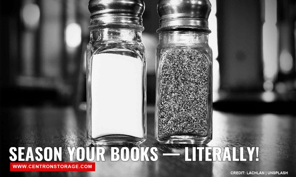 Season your books — literally!