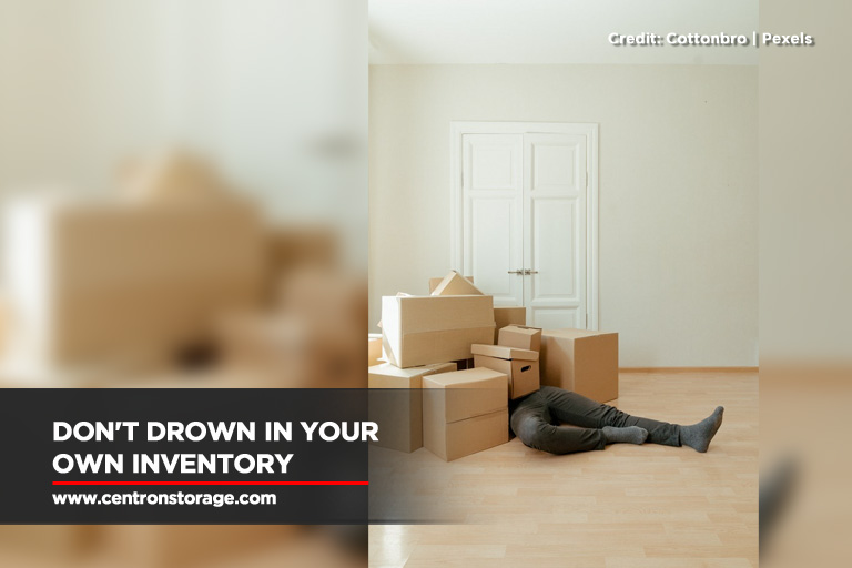 Don't drown in your own inventory