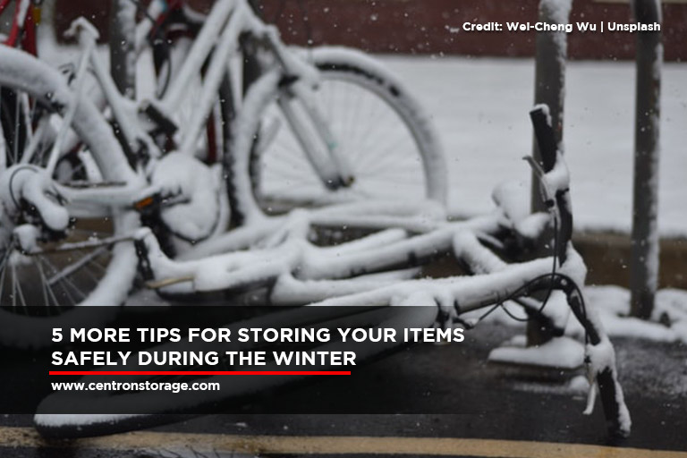 5 More Tips for Storing Your Items Safely During the Winter
