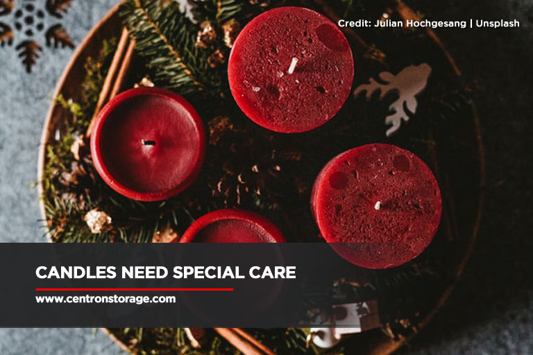 Candles need special care